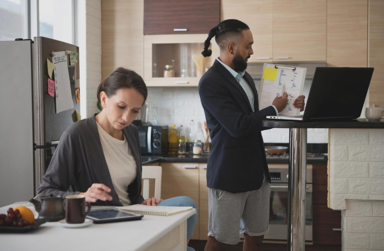 Group of program participants collaborating on financial strategy exercise